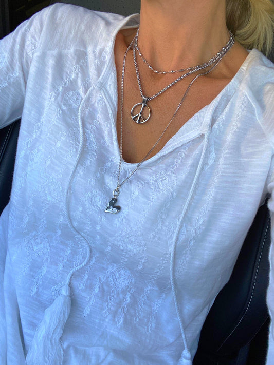 CLASSIC PEACE NECKLACE